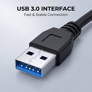 ขายดี USB3.0เครือข่ายแบบมีสายกิกะบิตอีเธอร์เน็ตอะแดปเตอร์10/100/1000 Mbps เดสก์ท็อปโน้ตบุ๊ค USB ภายนอก3.0แลนดองเกิล Wi-Fi RJ45 - Product Image 3