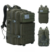 Sac à dos tactique 45l Molle Pouch Assault Pack Backpack Trekking Bag Oem Hiking Backpack