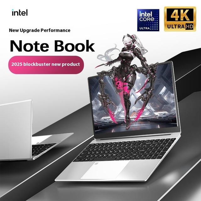 2025 Intel Core i9 Laptop 15.6inch Large Screen Lightweight Portable Design Dedicated Graphics College Students Business Gaming
