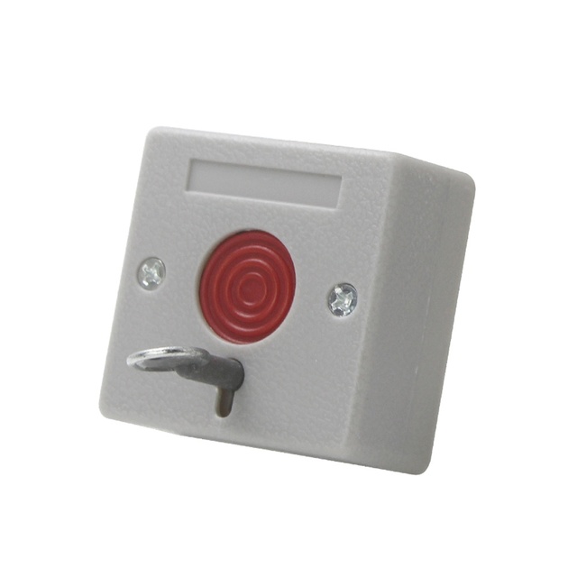 Key Reset Emergency Panic Door Button Switch Exit Security Fire Alarm Button 12V Smart IP12