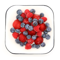 China Export Bevroren Gemengde Bessen Fruit Bramen Bosbessen Frambozen Aardbei