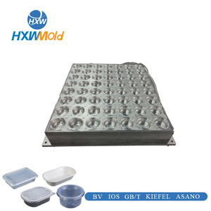 Molde de Termoformado de Aluminio para Recipientes Desechables, Proceso CNC, Sistema de Canales Fríos/Calientes, para Envasado de Alimentos, Compatible con Termoformado <span class=keywords><strong>Asano</strong></span> - Product Image 2