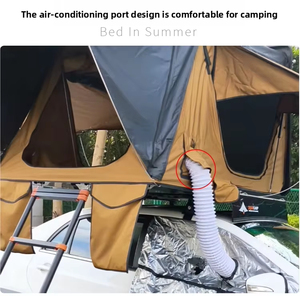 Carpa de Techo Automática con Diseño de Carcasa Rígida y Construcción de Aluminio para Acampar en Vehículos Todoterreno - Product Image 6
