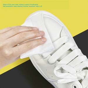 成人定制一次性运动终极皮鞋和运动鞋清洁湿巾所有类型的鞋子 - Product Image 1