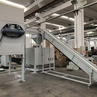 Máquina Amoladora Industrial para Componentes Electrónicos Equipada con Sistema de Control Automático PLC y Línea de Recuperación
