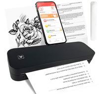 Printer Thermal W-Marklife D210 A4 Bersertifikasi OEM/ODM 203dpi untuk Mencetak Dokumen Kertas Tato Bersertifikasi FCC/RoHS/UKCA