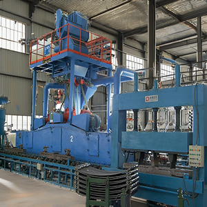 Nouvelle <span class=keywords><strong>machine</strong></span> de grenaillage de contrainte de ressort à lames automatique du fabricant ABRATOR avec composants de base moteur moteur PLC boîte de vitesses - Product Image 3