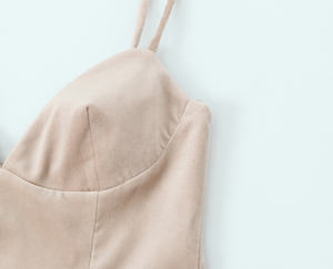 PB & ZA 2025 nouveau tempérament à la mode vêtements pour femmes en gros <span class=keywords><strong>Fine</strong></span> jarretelle moelleux <span class=keywords><strong>robe</strong></span> courte 9542150 - Product Image 4