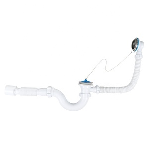 Дренажный фитинг для ванны, пластиковый слив для ванны, слив для душа, сифон, дренажная труба для ванны - Product Image 1