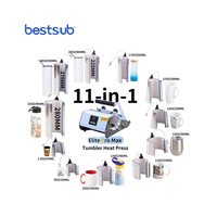 Presse à Tasses BestSub Elite Pro Max Tout-en-Un 11 en 1 pour Gobelets et Mugs de 40oz 30oz 20oz 17oz 12oz 11oz 3oz – Machine de Sublimation