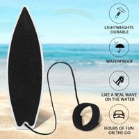 Planche de surf miniature pour les doigts en plastique à logo personnalisé, très vendue, pour le vent