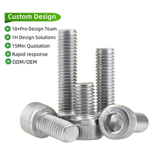 <span class=keywords><strong>Tornillo</strong></span> Hexagonal Interno de <span class=keywords><strong>Rosca</strong></span> Inversa/<span class=keywords><strong>Izquierda</strong></span> de Acero Inoxidable 304 DIN912 M3-M12 con Acabado Oxidado Negro/Pasivado HonTai - Product Image 2