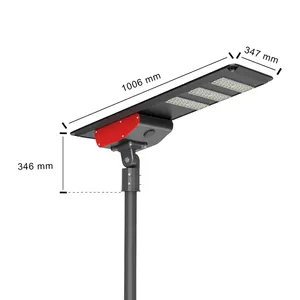 Wholesale IP66 Intelligent Waterproof 30W 60W Monocrystalline Silicon Solar Outdoor Street Light Supplier