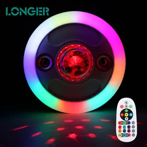 Smart E27 36W LED Music RGB Color Changing Speaker LED Bulb Wireless With Remote Control Audio Stage Light