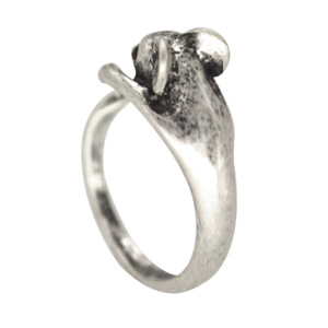 Anello Aperto Regolabile a Forma di Topo per Donne, Gioiello da Dito con Design Animale Carino - Product Image 3
