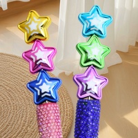 Étoile à cinq branches en émail acrylique couleur macaron, perle DIY pour stylo, attache-cheveux perlée, breloque de téléphone, accessoire porte-clés Yiwu