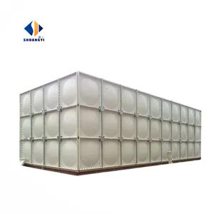 Customized FRP/GRP Tank Sectional Modular Insulation Large Volume Automation Water Storage Tank