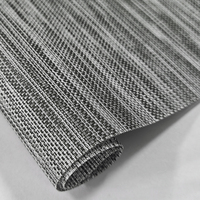 STARUNK Tissu en maille tissée en PVC de haute qualité pour chaises d'extérieur, tissu en polyester enduit de Teslin imperméable
