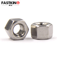 Écrou hexagonal épais en acier inoxydable A2-70 304 M3-M10 écrous hexagonaux