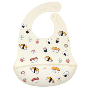 Kit d'alimentation pour bébé avec bol à ventouse en silicone, cuillère, fourchette et bavoir - Dropshipping Shopify - Product Image 1