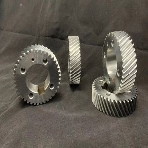 Eje de engranaje de piñón de acero inoxidable de mecanizado CNC personalizado, engranaje recto de Metal, engranajes cónicos rectos angulares en espiral pequeños de latón - Product Image 2