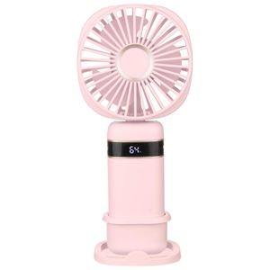 Newest Trending Product 3000mah Foldable Handheld <b>Fan</b> Outdoor <b>Portable</b> <b>Fan</b> With Lanyard - Product Image 1