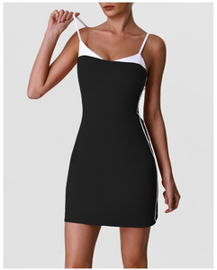 Combinaison de sport sans couture de haute qualité avec logo personnalisé, combinaison de <span class=keywords><strong>yoga</strong></span> extensible active, short <span class=keywords><strong>sexy</strong></span> dos nu, combinaison de <span class=keywords><strong>yoga</strong></span> - Product Image 4