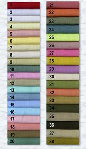 220 जीएसएम सादे रंगीन टिकाऊ हथकरघा सूती कपड़े की नकल लिनन बांस के कपड़े 100% कपास के कपड़े धोने वाले कपड़े - Product Image 6