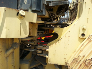 Engineering Construction Used Caterpillar 966G Wheel Loader Stable <b>Running</b> For Quarry And Farm Work - Product Image 6