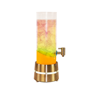 Seau à Boissons pour Fêtes - Distributeur de Boissons Manuel Chaud/Froid en Acier Inoxydable avec LED Lumineuse pour Événements Commerciaux (Multiples - Product Image 6