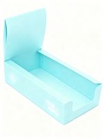 Boîte de présentation de comptoir en carton pliable personnalisée pour usage en centre commercial, boîte de présentation personnalisée