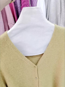 Housse de cintre en coton avec impression de logo personnalisé CH, housse de cintre en tissu écologique en toile pour vêtements - Product Image 5