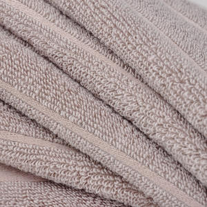 Usine directe de haute qualité Ultra-doux hautement absorbant 100% coton ensemble de serviettes de bain de couleur unie - Product Image 4