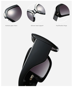 Purple Frame Fashion Women Sunglasses Oversized Square <strong>Sun</strong> Shades Gradient Lens <strong>Sun</strong> Glasses Wholesale 2024 - Product Image 4