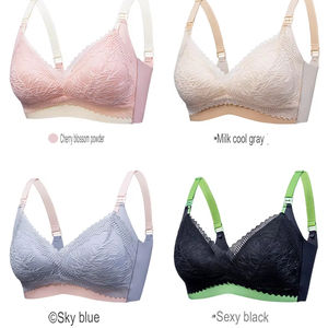 ชุดชั้นในให้นมบุตรสำหรับคุณแม่ตั้งครรภ์ขนาดพิเศษลูกไม้เซ็กซี่ขนาดพิเศษ34 36 38 40 42 44 - Product Image 3