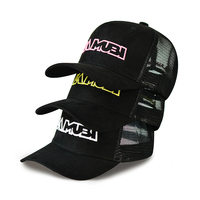 Casquette de baseball personnalisée OEM pour camionneur, broderie de logo 3D, casquette de sport en maille à 5 panneaux, haute qualité, vente en gros pour fabricants
