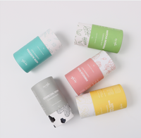 Emballages de beauté écologiques, recyclables et biodégradables faits à la main par OEM, tubes alimentaires, cylindres à café vides, pots en carton, emballages évanescentes