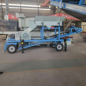 דיזל נייד רוק זהב אדום עם מחצבה מסך עם מחצבה שימוש במחיר הטוב ביותר צלב נייד למכירה - Product Image 2