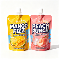 Pochettes à bec verseur personnalisées écologiques avec bouchon anti-fuite, de 500 ml à 5 L, pour emballage liquide (café, jus, gelée)
