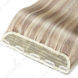 Extensions de <span class=keywords><strong>cheveux</strong></span> à <span class=keywords><strong>clip</strong></span> d'une seule pièce <span class=keywords><strong>Cheveux</strong></span> lisses naturels à clipser pour ajouter du volume Pièces de <span class=keywords><strong>cheveux</strong></span> 14 "-22" - Product Image 5