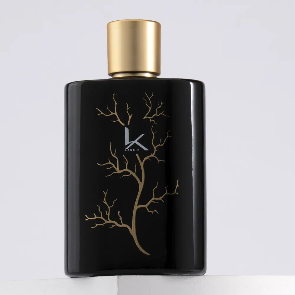 Individuelles Design 30 ml Parfüm-Glasflaschen 50 ml 100 ml leere Luxus-Glas-Düftflasche