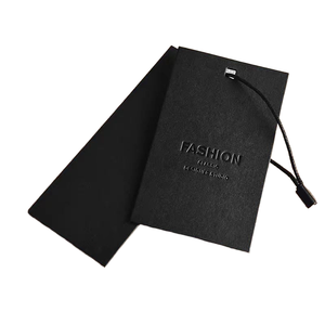 Etiqueta Colgante Kraft Personalizada, Etiqueta de Papel Impreso, Etiqueta Colgante Negra, Etiquetas Personalizadas <span class=keywords><strong>para</strong></span> <span class=keywords><strong>Ropa</strong></span>, Marca Swing, Joyería, Precio - Product Image 1