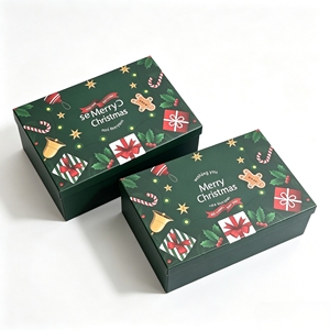 Caja de Regalo de Alta Gama, Creativa, Grande, Vacía, Plegable, de Papel Navideño, para Empacar Bufandas y Tazas - Product Image 6