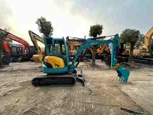 Mini-excavatrice d'occasion de 3 tonnes à faible consommation d'énergie, marque japonaise de premier plan, U35, pour usage domestique - Product Image 4