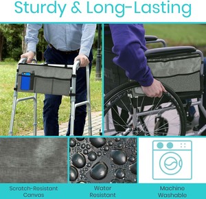 Muestra Gratuita, Éxito de Ventas, Muletas Premium con Revestimiento de Perla de Taiwán, Cómodas, Transpirables, Lavables a Máquina, con Bolsa Acolchada - Product Image 5