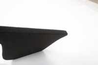 Couvercle de coffre arrière pour Tesla Model Y Berlin Austin Couvercle de boîte de rangement latéral Flanelle Daim Floqué Caps Accessoires d'intérieur de voiture