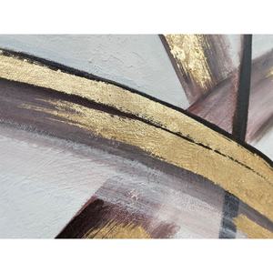 Peinture à l'huile abstraite peinte à la main par un artiste, toile murale pour salon moderne, hôtel, décoration minimaliste - Product Image 2