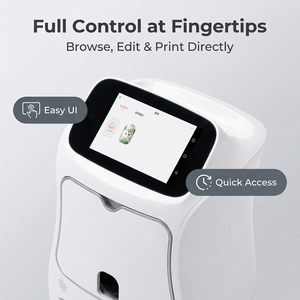 स्मार्ट स्याही कारतूस के साथ सनविन उच्च-रिज़ॉल्यूशन 3 डी नाखून कला प्रिंटर के साथ डिय और पेशेवर उपयोग के लिए फास्ट प्रिंटिंग पोर्टेबल डिजाइन - Product Image 3