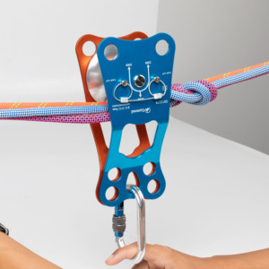 Puleggia per esterni con Zip per esterni ad alta resistenza per arrampicata di salvataggio con traversata puleggia di sollevamento con nodo di protezione anticaduta che passa Kootenay - Product Image 1