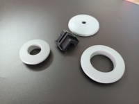 Fabricant d'œillets ovales étanches sur mesure œillets synthétiques à trou en caoutchouc de silicone pour pare-feu